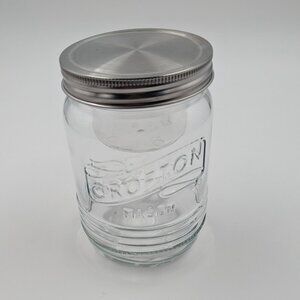 ALDI Original Crofton Glass Prep & Go Mason Jar Salad Kit - Used Like New